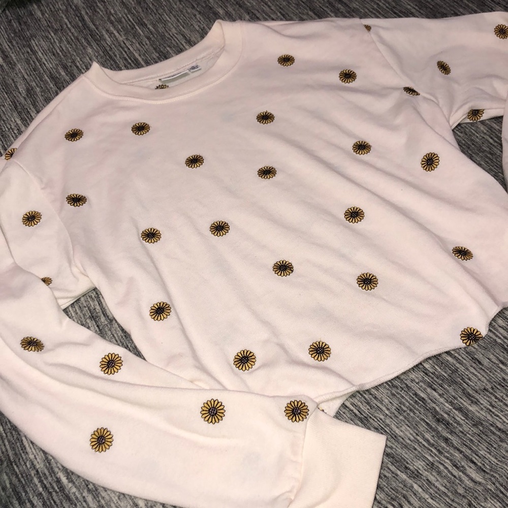 Cropped Crew-neck Sweater